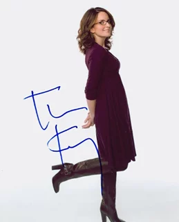 Tina Fey autograph