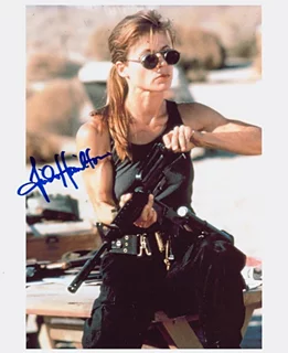 Linda Hamilton autograph
