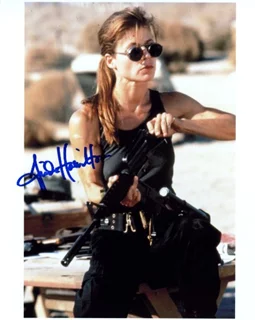 Linda Hamilton autograph