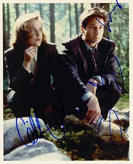 X-Files autograph