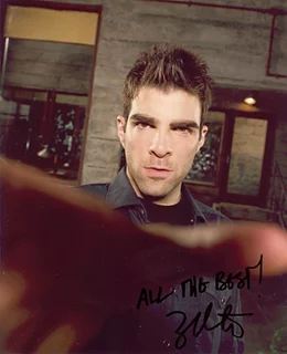 Zachary Quinto autograph
