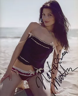 Natassia Malthe autograph