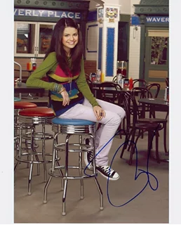 Selena Gomez autograph