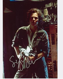Sigourney Weaver autograph