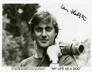 Lasse Hallstrom autograph