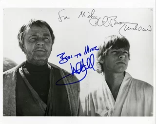 Star Wars autograph