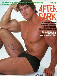 Arnold Schwarzenegger autograph