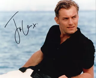 Jude Law autograph