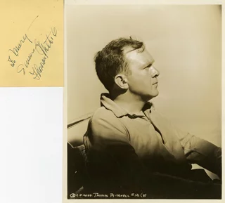 Thomas Mitchell autograph