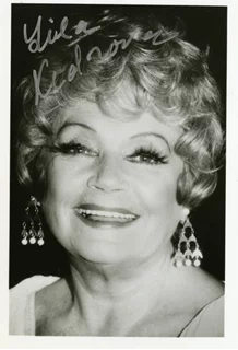 Lila Kedrova autograph