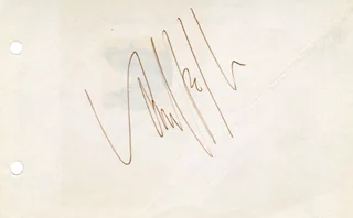 Van Heflin autograph