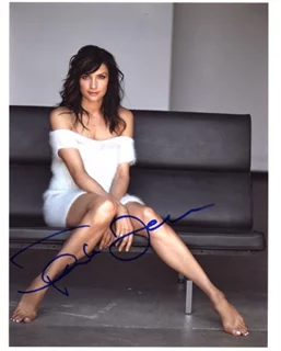 Famke Janssen autograph