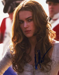 Keira Knightley autograph
