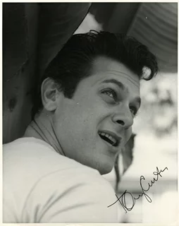 Tony Curtis autograph