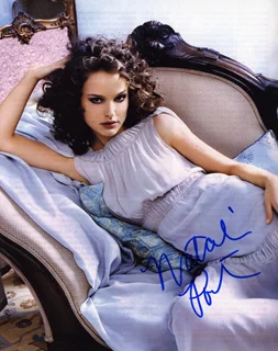 Natalie Portman autograph