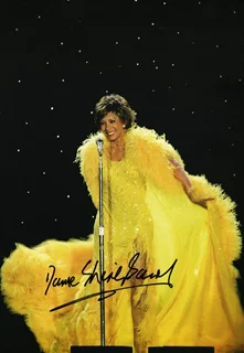 Shirley Bassey autograph
