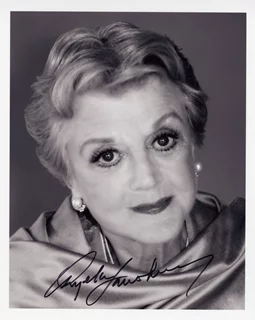 Angela Lansbury autograph