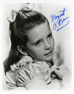 Margaret O'Brien autograph
