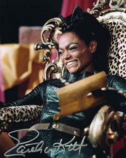 Eartha Kitt autograph