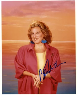 Bette Midler autograph