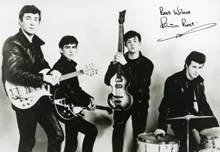 Pete Best autograph