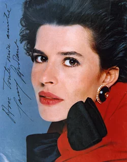Fanny Ardant autograph