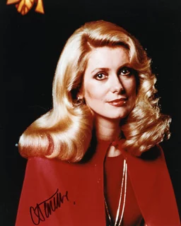 Catherine Deneuve autograph