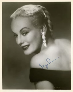 Faye Emerson autograph