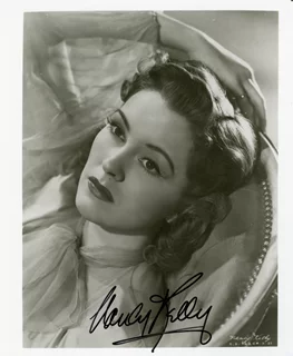 Nancy Kelly autograph