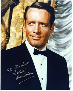 Patrick McGoohan autograph