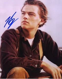 Leonardo DiCaprio autograph