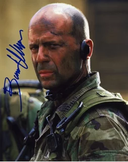 Bruce Willis autograph