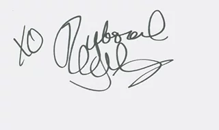 Deborah Gibson autograph