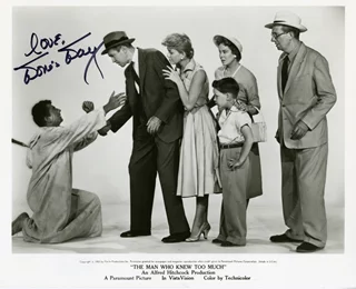 Doris Day autograph