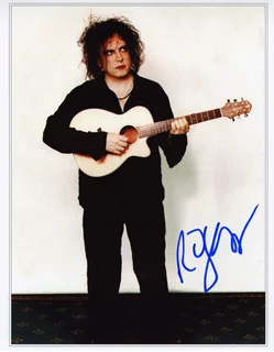 The Cure autograph