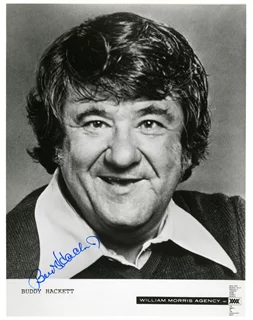 Buddy Hackett autograph