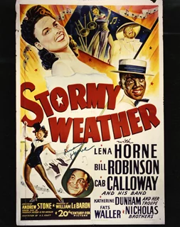 Lena Horne autograph