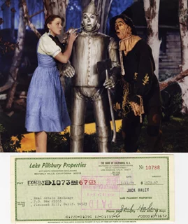 Jack Haley autograph