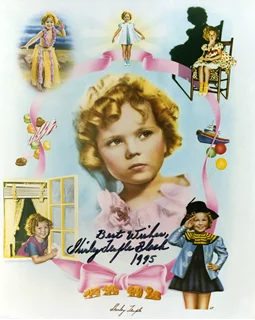 Shirley Temple-Black autograph