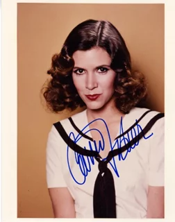 Carrie Fisher autograph