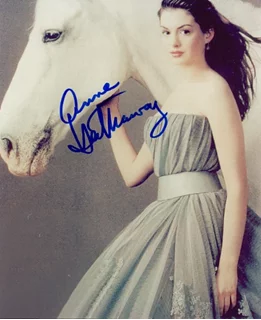 Anne Hathaway autograph