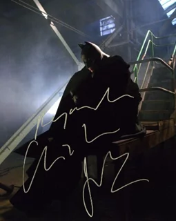 Christian Bale autograph
