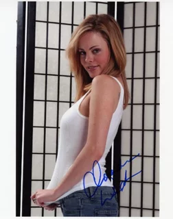 Chandra West autograph