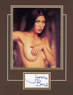 Jessica Biel autograph