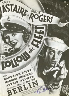 Fred Astaire autograph