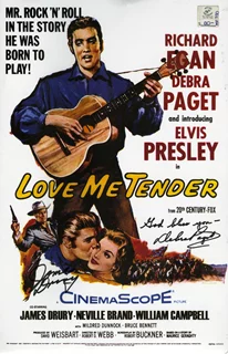 Love Me Tender autograph