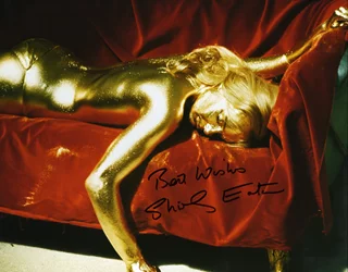 Shirley Eaton autograph