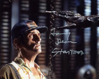 Harry Dean Stanton autograph