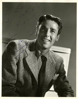 Peter Lawford autograph