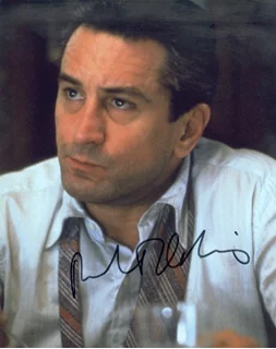 Robert DeNiro autograph